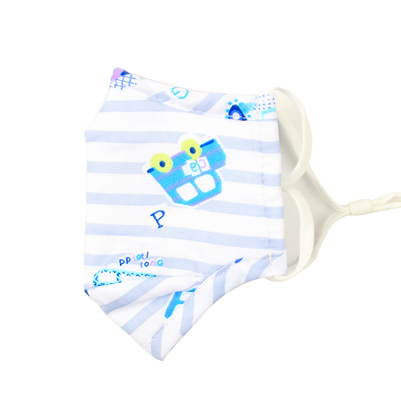 藍星藍色耳戴式兒童棉布口罩圖片1 藍星藍色耳戴式兒童棉布口罩圖片1