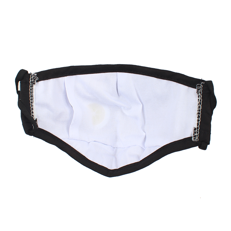 藍星黑色耳戴式帶閥成人棉布口罩圖片3 藍星黑色耳戴式帶閥成人棉布口罩圖片3