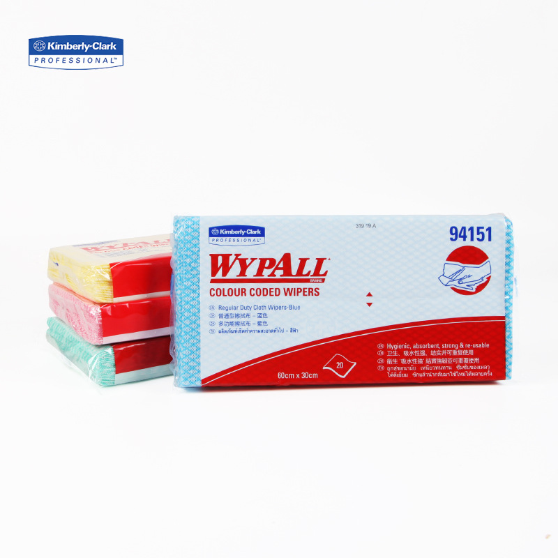金佰利94151 WYPALL勁拭彩色清潔擦拭布圖片1 金佰利94151 WYPALL勁拭彩色清潔擦拭布圖片1