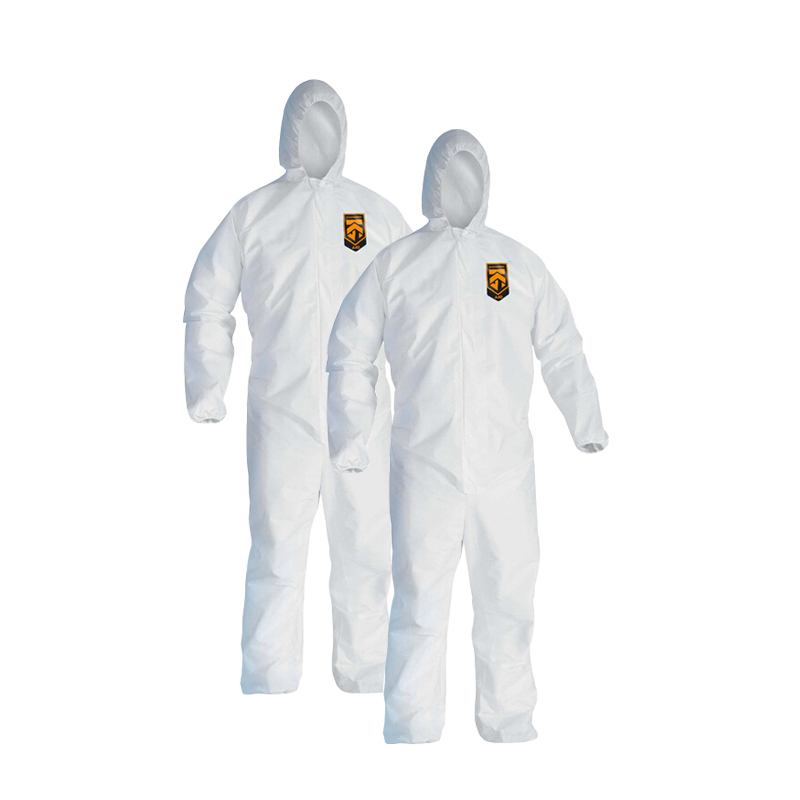 金佰利38941-04 KLEENGUARD勁衛(wèi)A35白色帶帽連體防護服XXL圖片1 金佰利38941-04 KLEENGUARD勁衛(wèi)A35白色帶帽連體防護服XXL圖片1