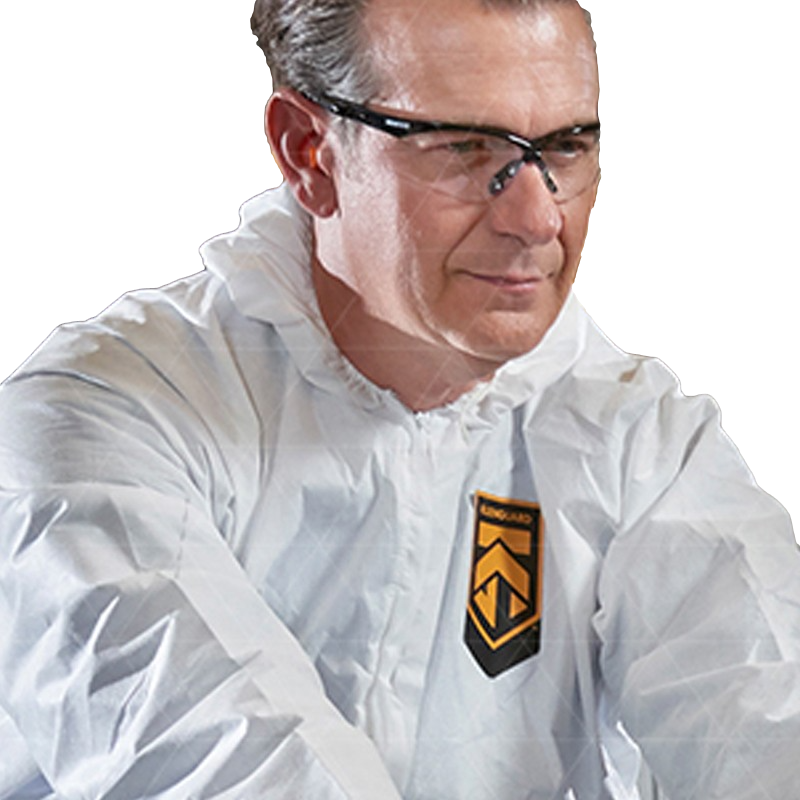 金佰利98801 KLEENGUARD A36白色連體防護服M圖片4 金佰利98801 KLEENGUARD A36白色連體防護服M圖片4