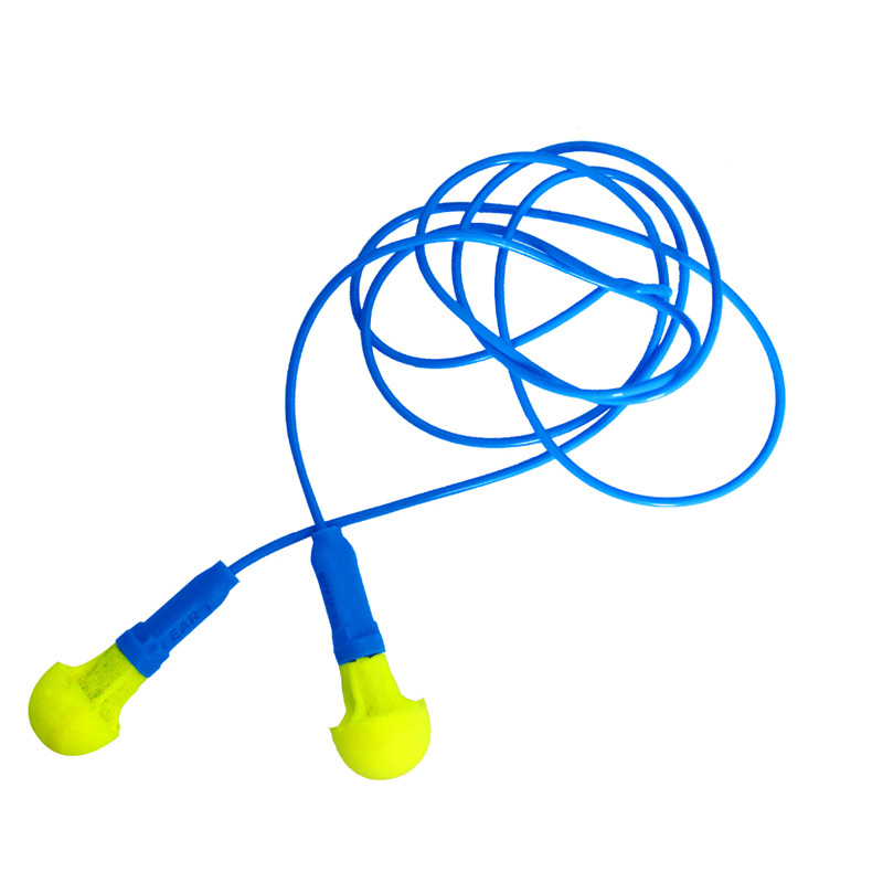 3M318-1005免揉搓帶線防噪音耳塞圖片3