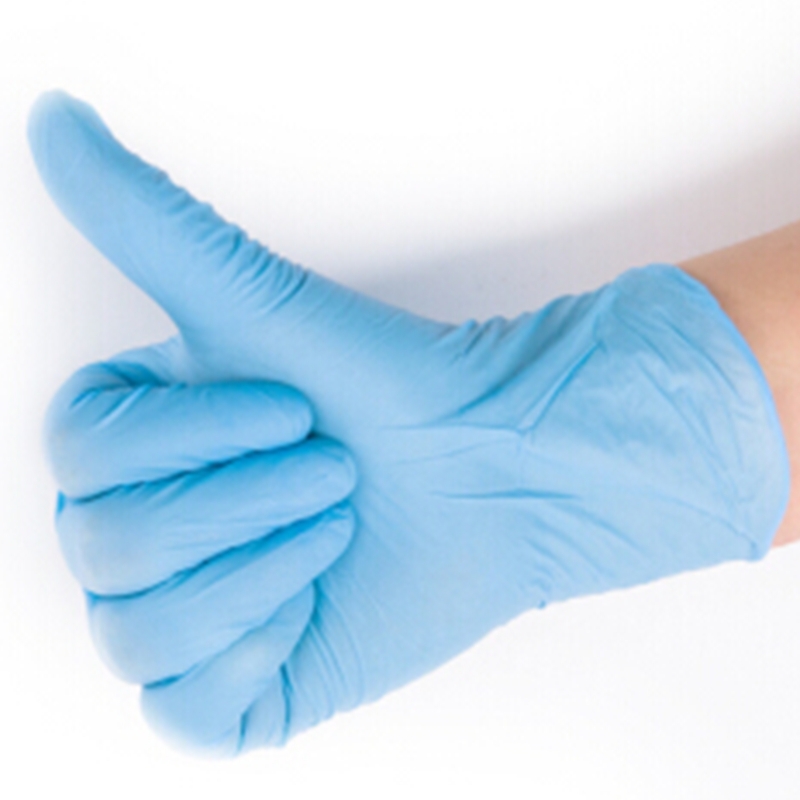 麥迪康1191B藍(lán)色無粉一次性丁腈手套S圖片1 麥迪康1191B藍(lán)色無粉一次性丁腈手套S圖片1