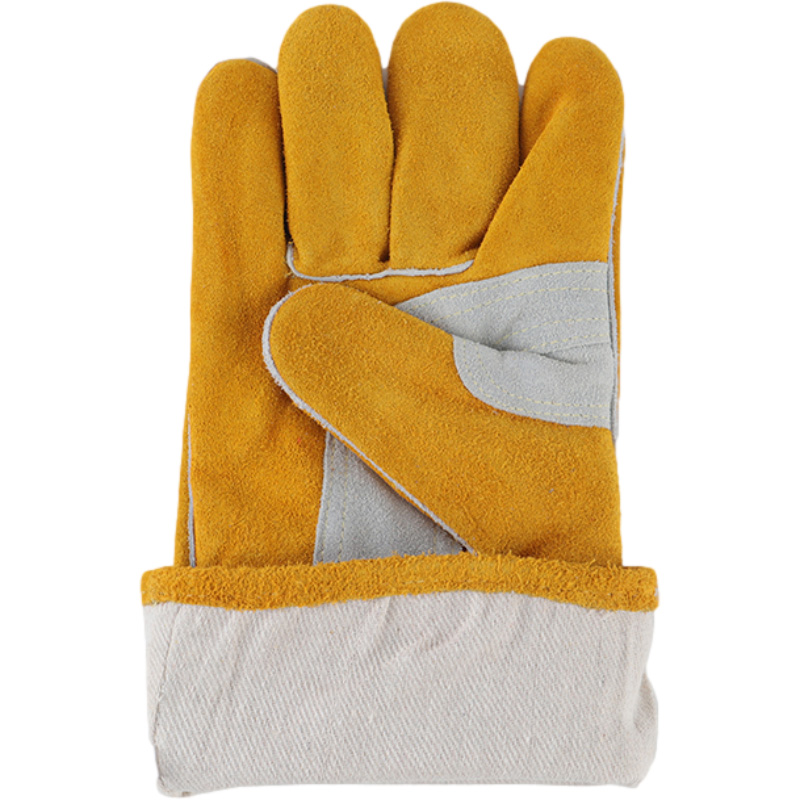 友盟AP-2202金黃色耐磨隔熱電焊手套圖片3 友盟AP-2202金黃色耐磨隔熱電焊手套圖片3