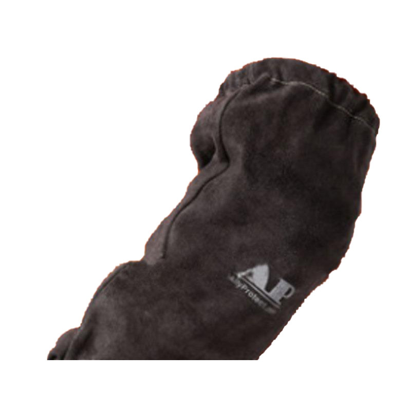 友盟AP-9101咖啡色牛二層皮耐高溫套袖圖片1 友盟AP-9101咖啡色牛二層皮耐高溫套袖圖片1