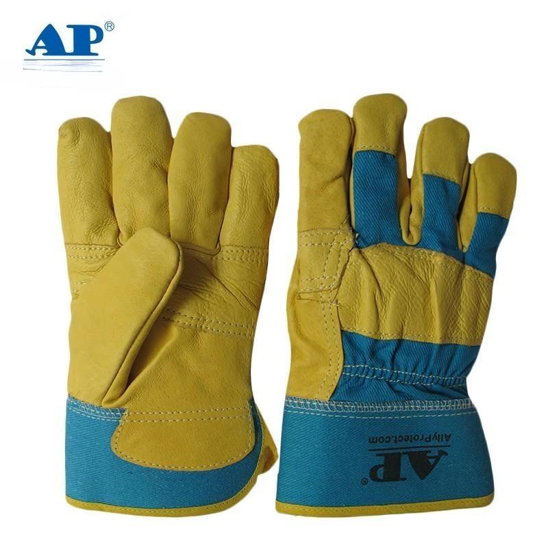 友盟AP-3501青皮駁掌抗嚴寒勞保手套圖片1