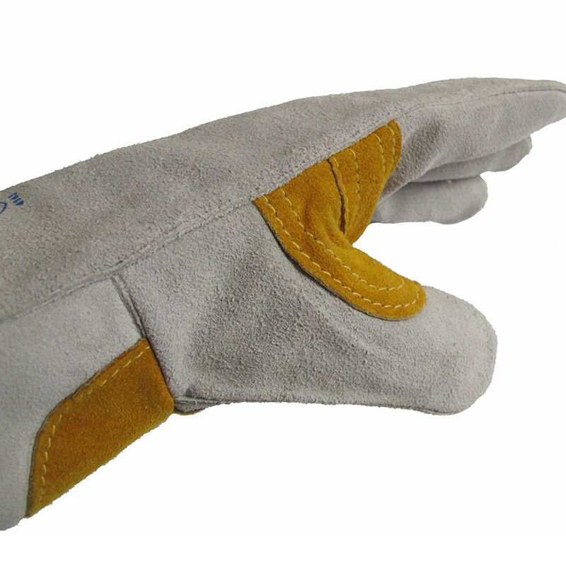 友盟AP-2201耐磨抗割牛二層皮電焊手套圖片2 友盟AP-2201耐磨抗割牛二層皮電焊手套圖片2