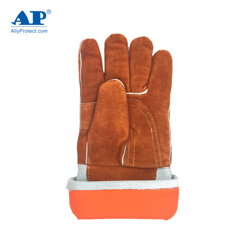 友盟AP-2900咖啡色耐高溫電焊手套圖片4