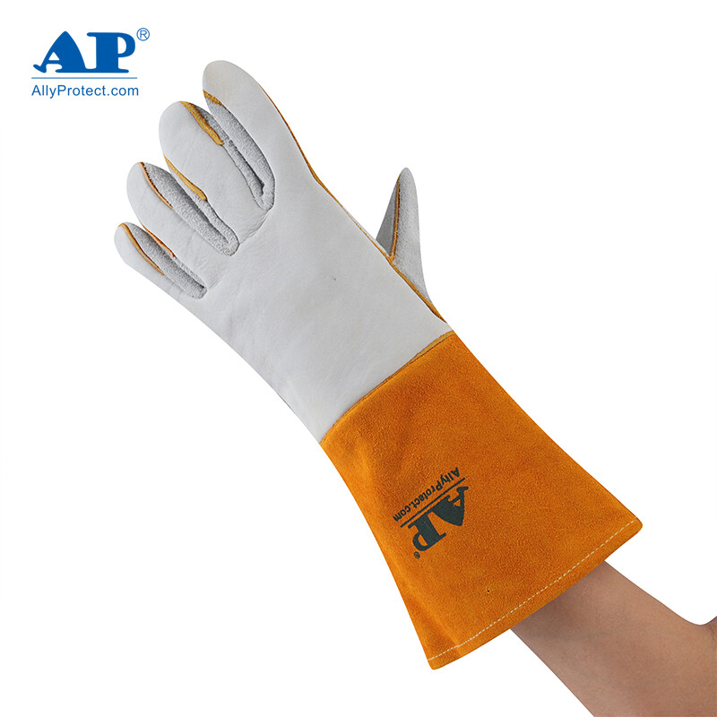 友盟AP-2855耐高溫野牛青皮電焊手套圖片1 友盟AP-2855耐高溫野牛青皮電焊手套圖片1