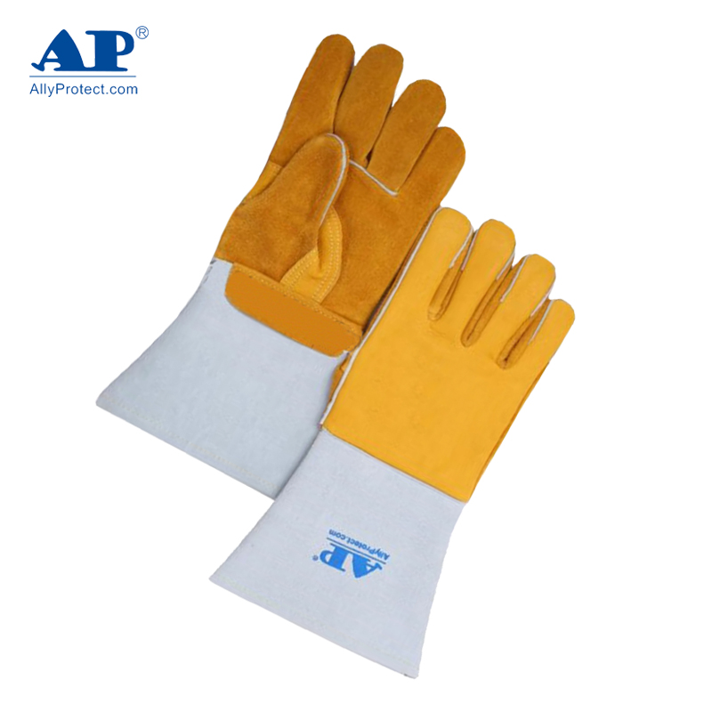友盟AP-2950耐磨舒適牛青皮電焊手套圖片1 友盟AP-2950耐磨舒適牛青皮電焊手套圖片1