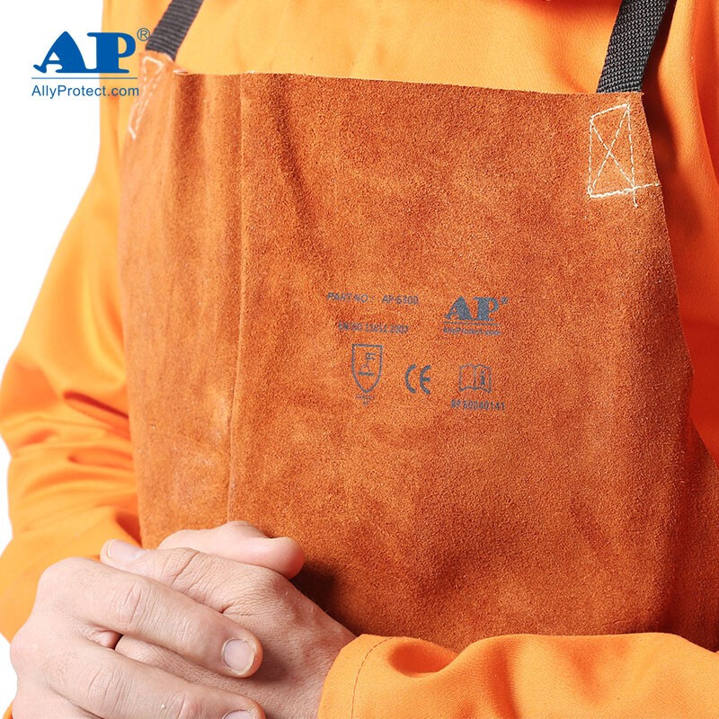 友盟AP-6300咖啡色牛二層芯皮圍裙圖片3 友盟AP-6300咖啡色牛二層芯皮圍裙圖片3