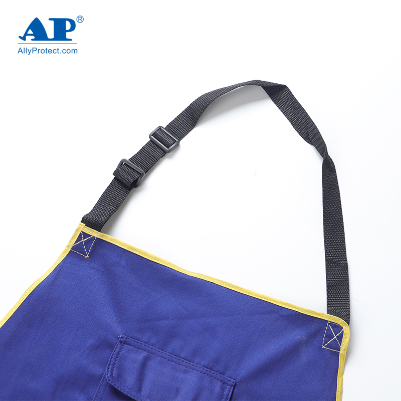 友盟AP-7036藍(lán)色阻燃布圍裙圖片3 友盟AP-7036藍(lán)色阻燃布圍裙圖片3