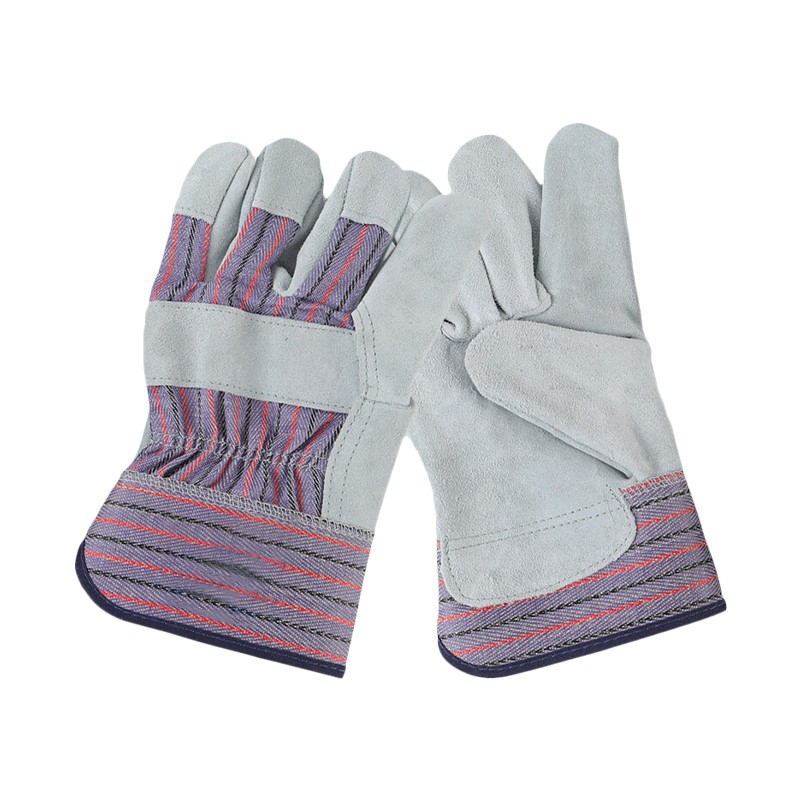 友盟AP-2203耐磨抗穿插牛二層皮勞保手套圖片1 友盟AP-2203耐磨抗穿插牛二層皮勞保手套圖片1