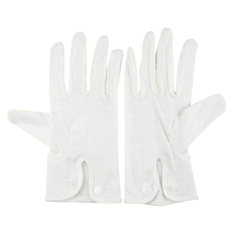 漢盾HD-GP5508純棉背三筋帶扣白色禮儀勞保手套圖片2 漢盾HD-GP5508純棉背三筋帶扣白色禮儀勞保手套圖片2