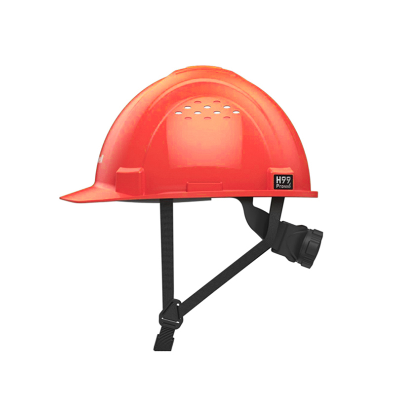 Honeywell霍尼韋爾H99PBA115SCN H99pro加強ABS款帶通風(fēng)孔按鍵款紅色安全帽圖片2