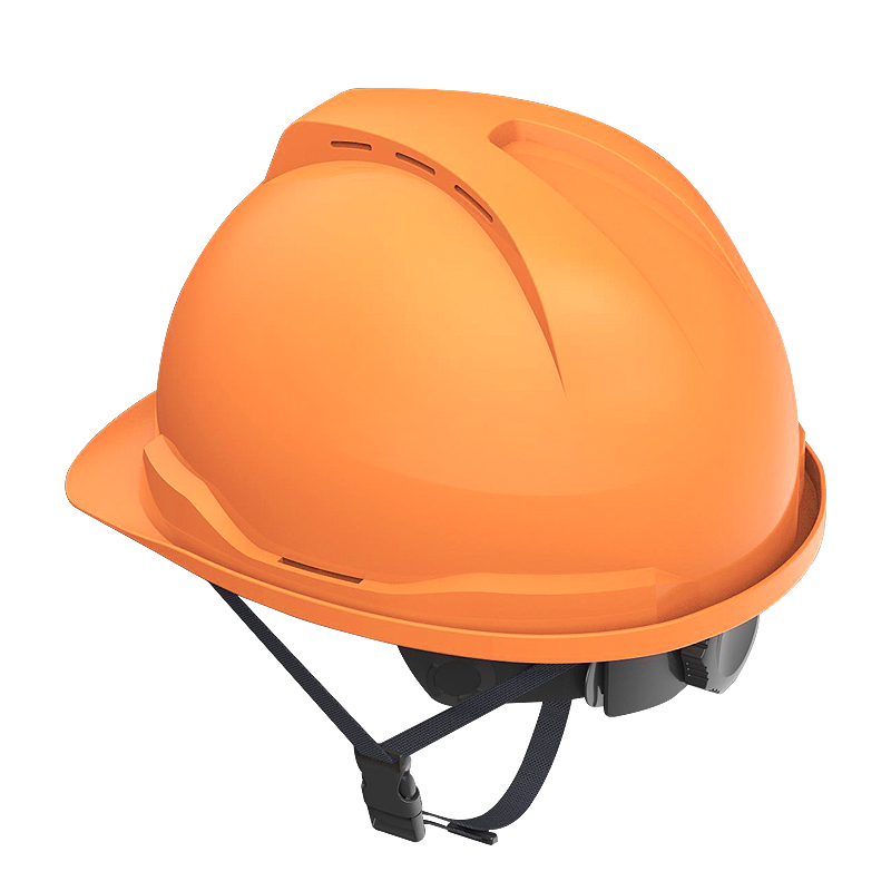 Honeywell霍尼韋爾Y99RNP103S Y99S系列ABS不帶通風孔四輪快插下頦帶橙色安全帽圖片1