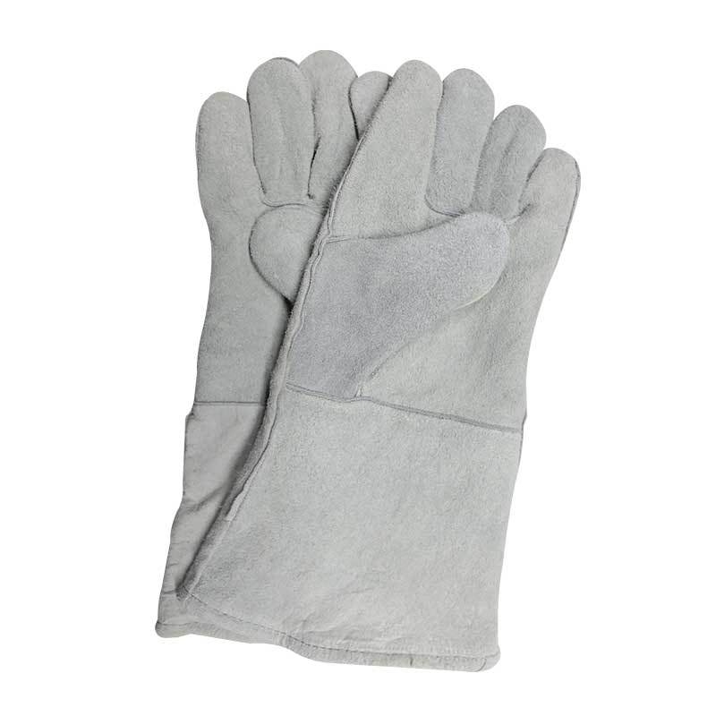 漢盾HD-DR2023加強牛皮耐磨耐高溫電焊手套圖片1