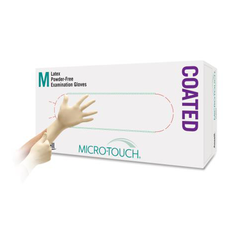 安思爾MICRO-TOUCH Coated 303001SM無粉乳膠檢查涂層手套圖片1 安思爾MICRO-TOUCH Coated 303001SM無粉乳膠檢查涂層手套圖片1