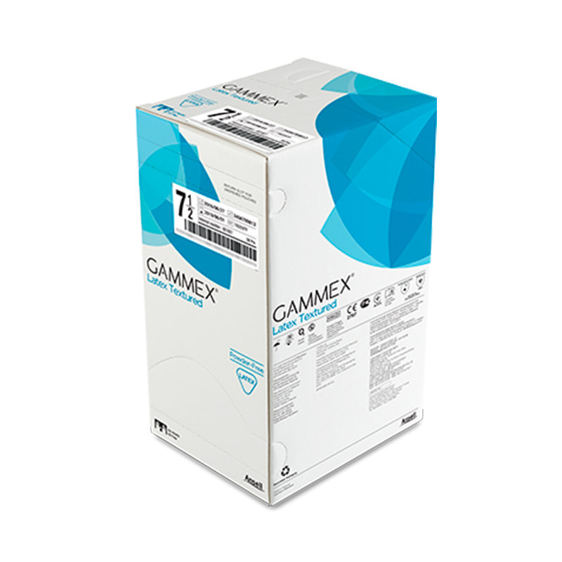 安思爾GAMMEX Latex Textured 331300685無(wú)粉乳膠手術(shù)手套圖片2