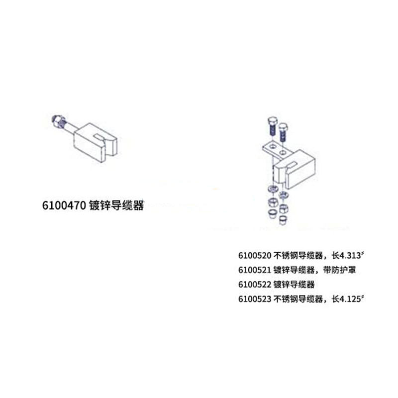 3M 6100522鍍鋅導(dǎo)纜器圖片1 3M 6100522鍍鋅導(dǎo)纜器圖片1