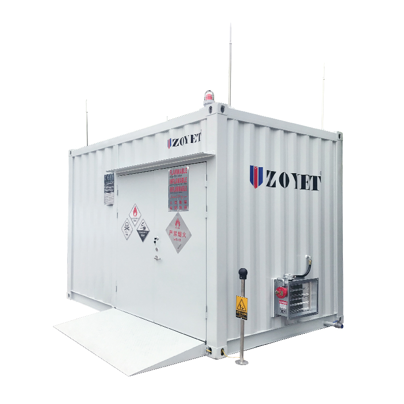 ZOYET眾御危化品室外步入式暫存柜定制款圖片3