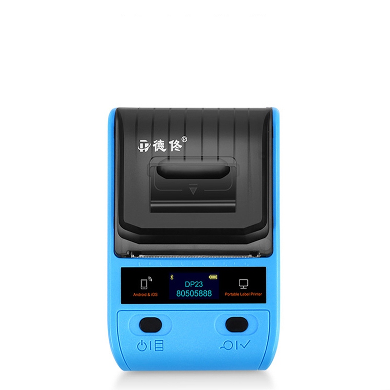 DTPrinter德佟DP23便攜藍牙熱敏不干膠條碼機圖片1 DTPrinter德佟DP23便攜藍牙熱敏不干膠條碼機圖片1