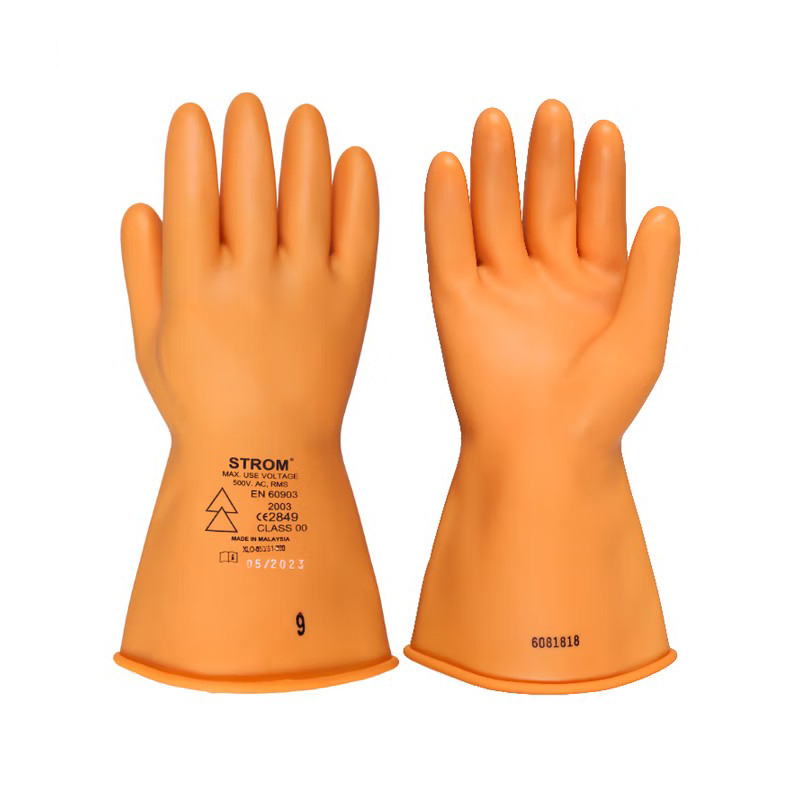 NOVAX XLO-050/S1-280 STROM乳膠絕緣手套00級2.5KV圖片1