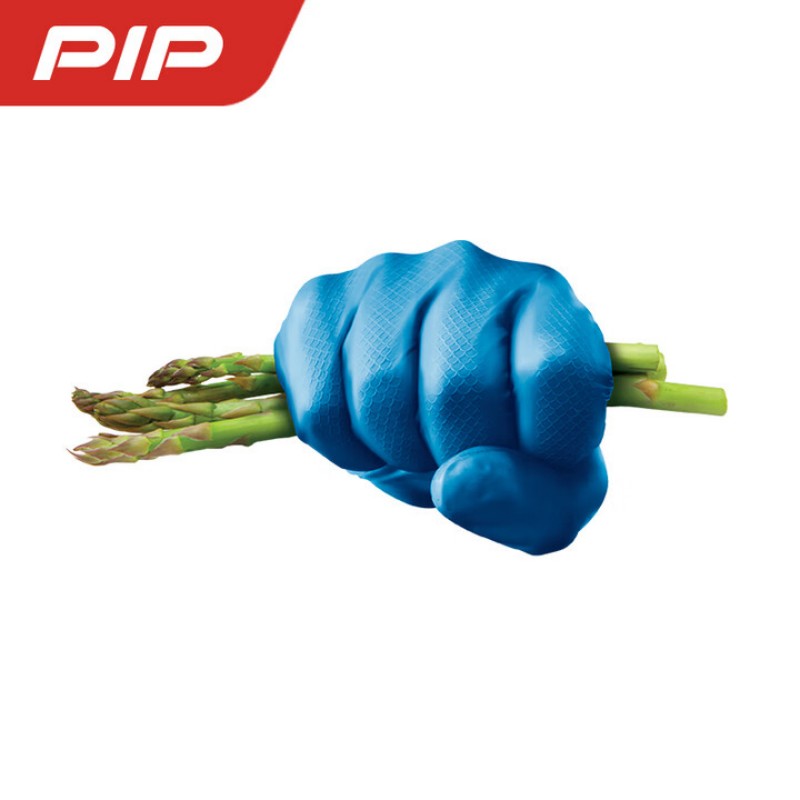 PIP 67-308雙面魚鱗紋8mil加長(zhǎng)丁腈手套圖片2