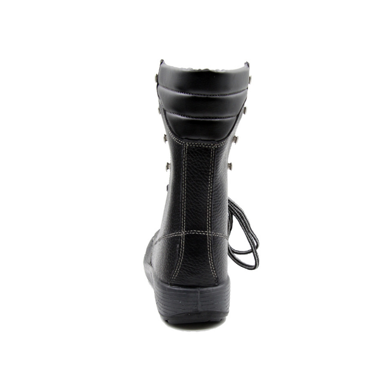 希滿YS-733黑色高幫壓花牛皮舒適耐磨防砸安全鞋圖片2 希滿YS-733黑色高幫壓花牛皮舒適耐磨防砸安全鞋圖片2