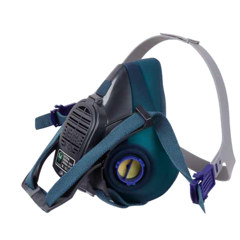 康保仕D60硅膠防毒半面具帶振動傳聲裝置圖片2