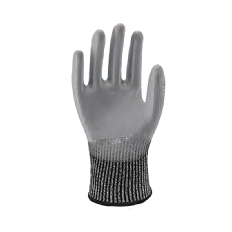 思衛爾7308常規款麻灰色13針PU浸掌HPPE玻璃纖維防割手套圖片1 思衛爾7308常規款麻灰色13針PU浸掌HPPE玻璃纖維防割手套圖片1