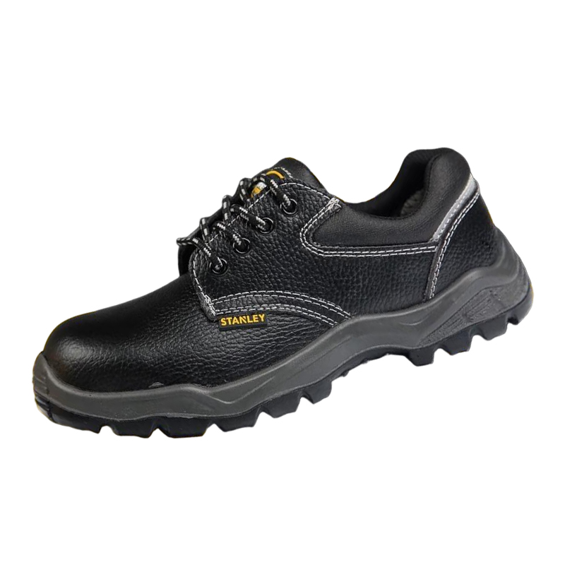 STANLEY史丹利ST6100黑色牛皮防砸防刺穿安全鞋圖片1
