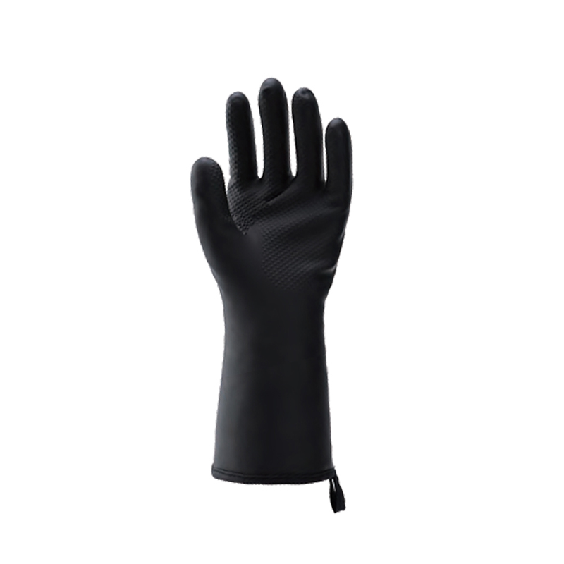思衛爾2002黑色全浸氯丁橡膠耐高溫防化手套圖片1 思衛爾2002黑色全浸氯丁橡膠耐高溫防化手套圖片1