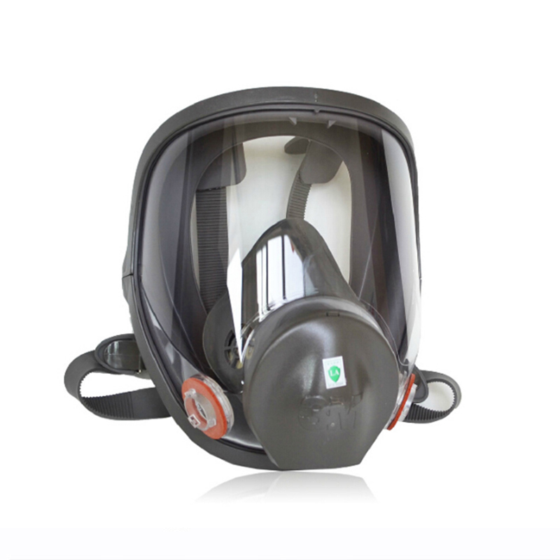 3M6800全面罩防毒面具雙濾盒面罩本體