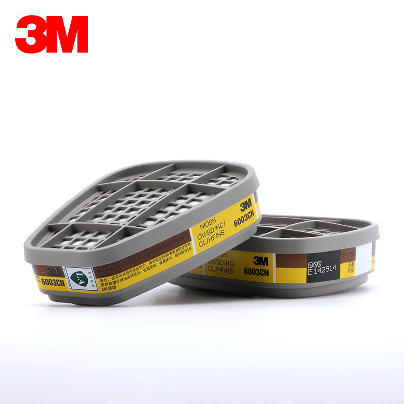 3M6003CN防有機(jī)及酸性氣體濾毒盒