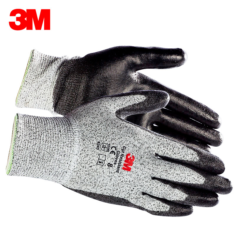 3M舒適型防滑耐磨手套防割型GU-CRE