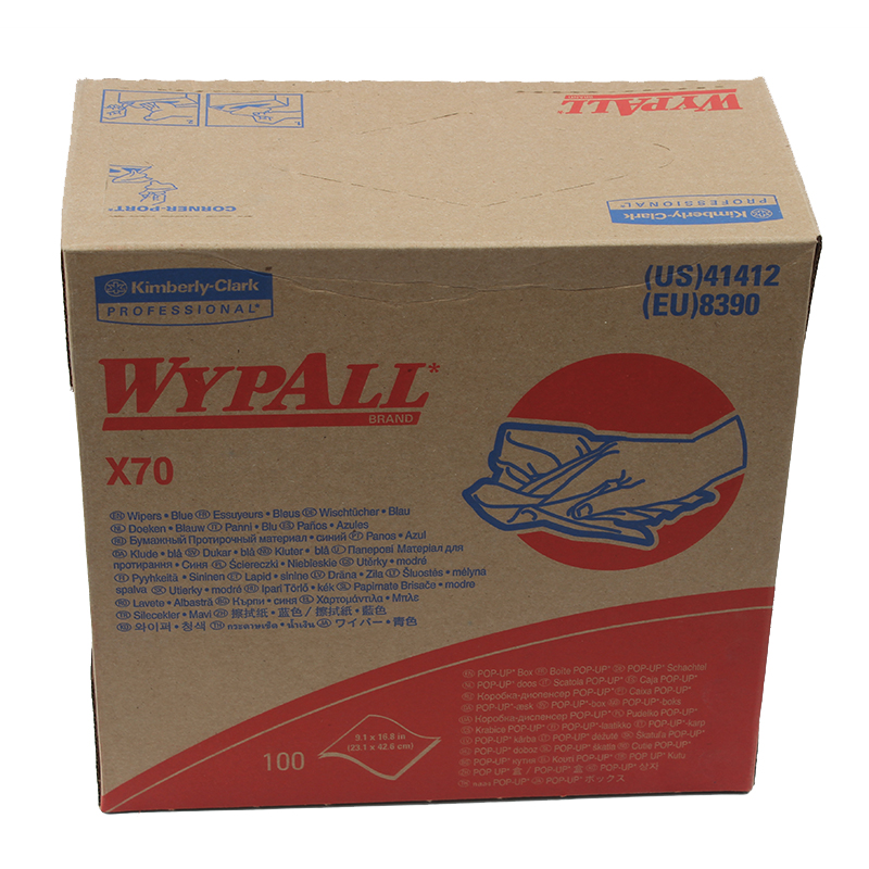 金佰利41412 WypAII勁拭X70擦拭布抽取式擦拭紙