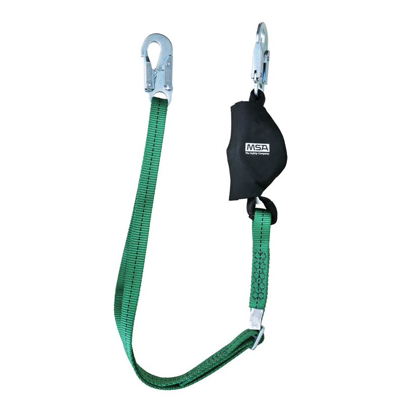 梅思安10208065織帶型2米吸震安全繩