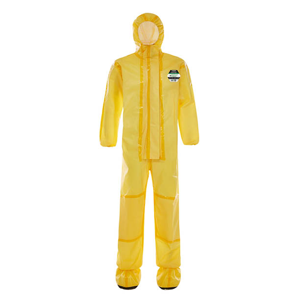 雷克蘭CT1S414帶帽連體帶腳套防化服
