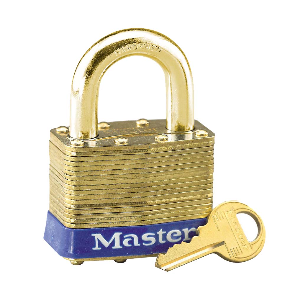瑪斯特6KAB黃銅千層鎖