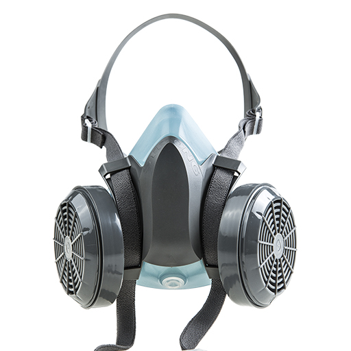 思創ST-M40-1A硅膠雙罐防塵面具