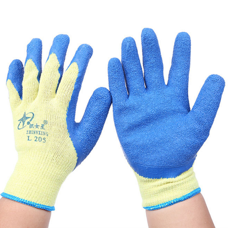 星宇L205黃沙蘭皺紋勞保手套