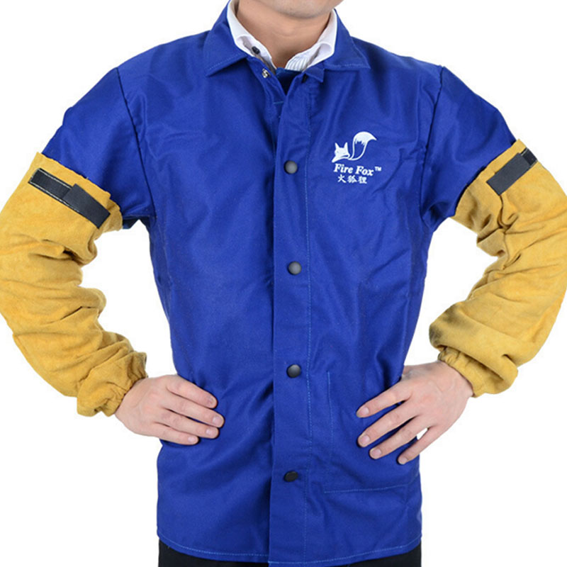 威特仕44-2321牛二層芯皮防火阻燃套袖