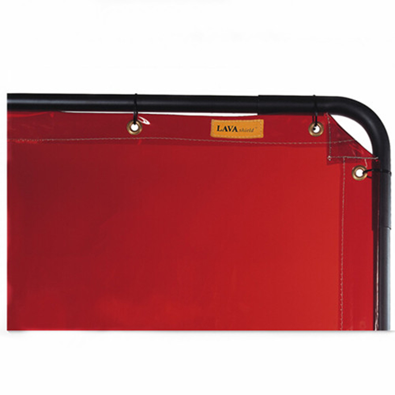 威特仕55-6468熔巖盾橘紅色焊接防護屏