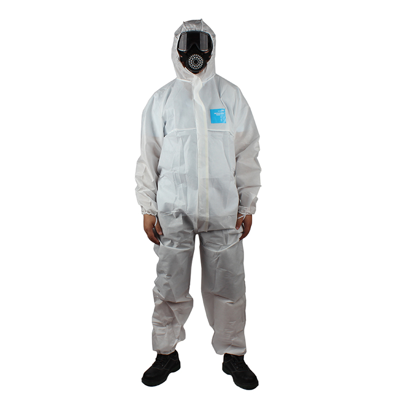 微護(hù)佳MG1500 WH15-B-99-157-02白色增強(qiáng)型有帽連體防護(hù)服