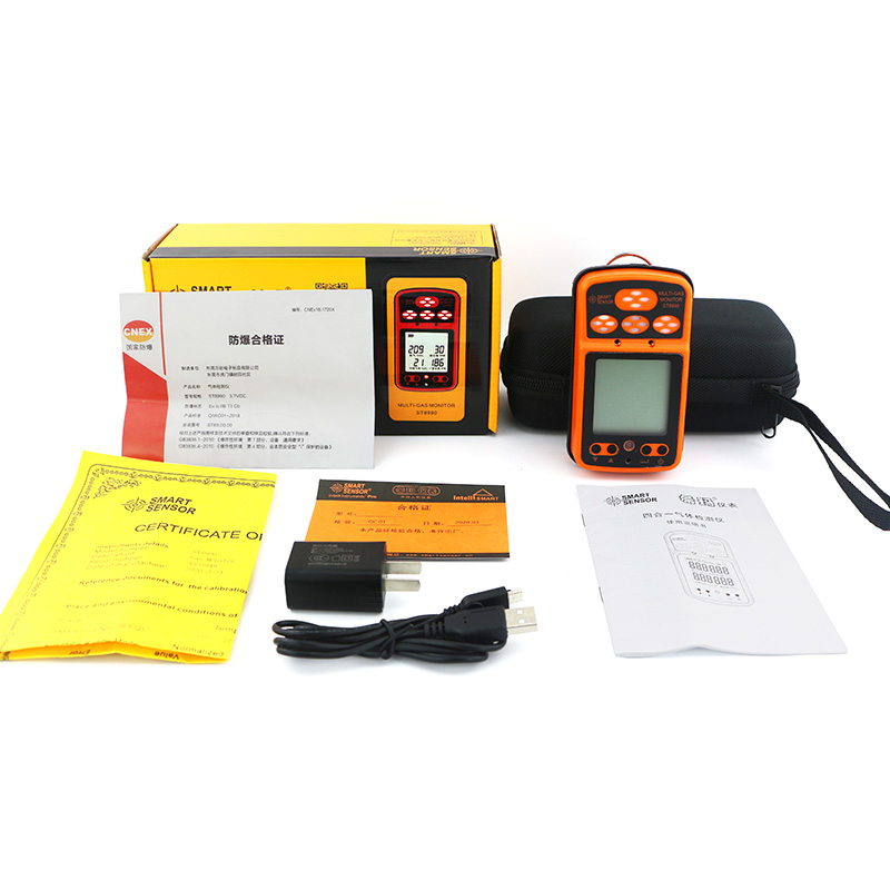 ?，擲T8990四合一氣體檢測儀