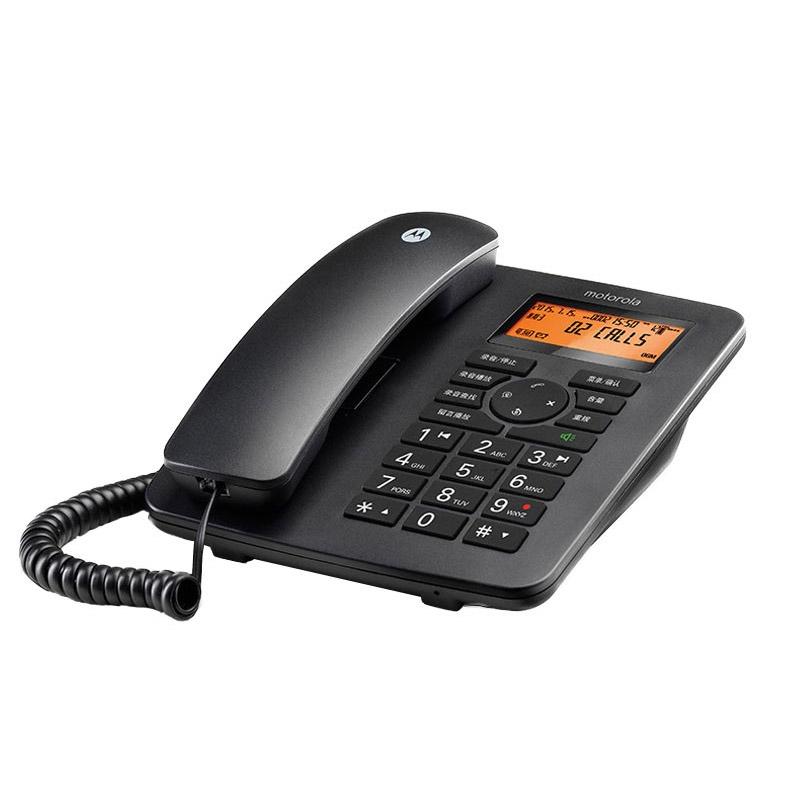 摩托羅拉來電顯示插卡錄音電話機(jī)CT111C