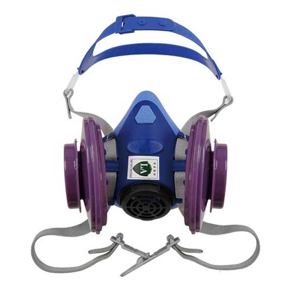 百安達FBN1201F+FEN02硅膠雙濾盒過濾式防毒面具