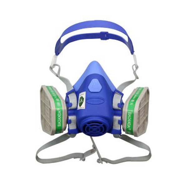 百安達FC3415硅膠雙濾盒過濾式防毒面具