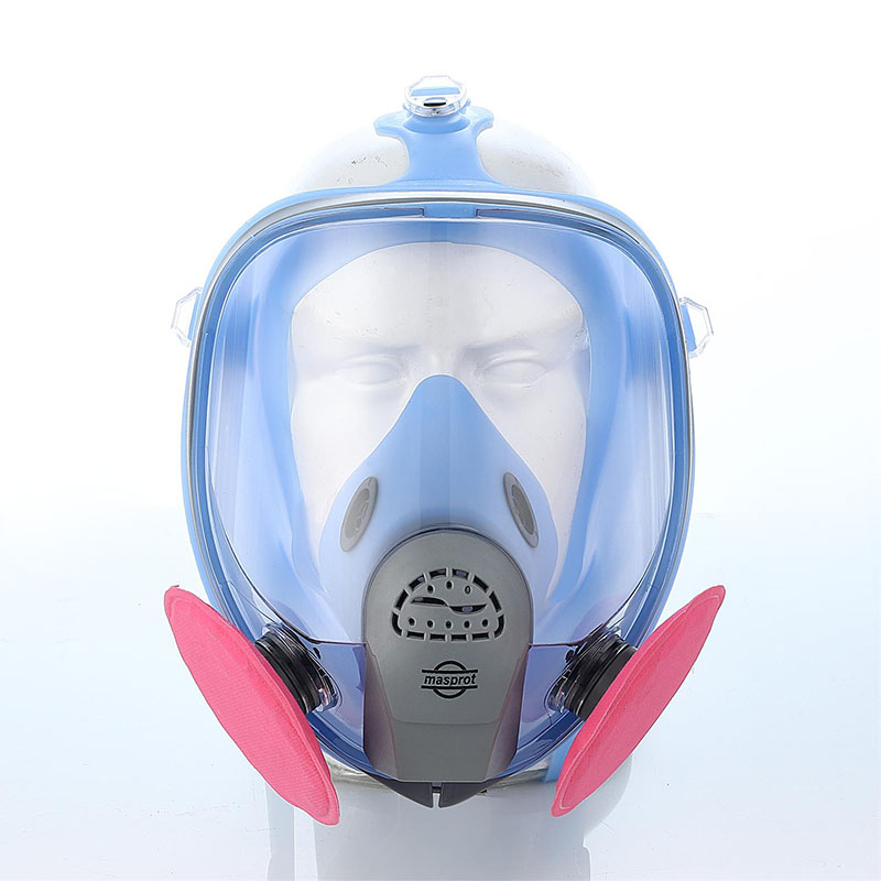 以勒9900-K雙濾盒全面罩防毒面具